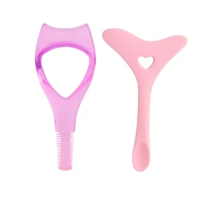 silicone eyeliner stencil guide – reusable makeup template for precise winged liner & mascara application